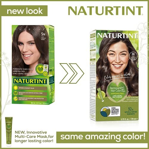 Naturtint Permanent Hair Colorant 5.6 oz - Light Chestnut Brown | Natural Hair Dye - görsel 6