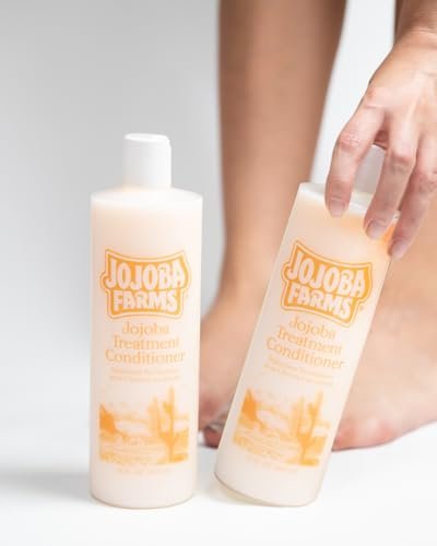 Jojoba Farms Treatment Conditioner by Mill Creek - 16 fl. oz (450 ml) - Moisturizing & Nourishing for All Hair Types - görsel 5