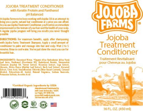 Jojoba Farms Treatment Conditioner by Mill Creek - 16 fl. oz (450 ml) - Moisturizing & Nourishing for All Hair Types - görsel 3