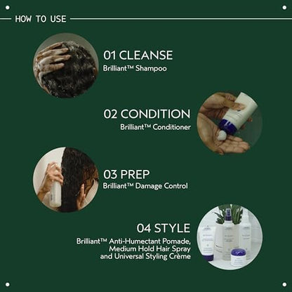 Aveda Brilliant Universal Styling Creme for Medium to Thick Curly & Coily Hair, 5 Fl Oz