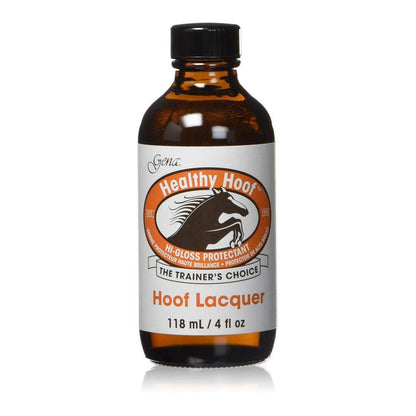 Gena Hoof Lacquer - Clear Top Coat for Healthy Nails, 4 oz