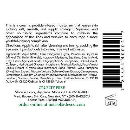 Mario Badescu Cellufirm Face Moisturizer – Peptide & Collagen-Infused Cream for Combination, Dry & Sensitive Skin, 2 oz Avelisse