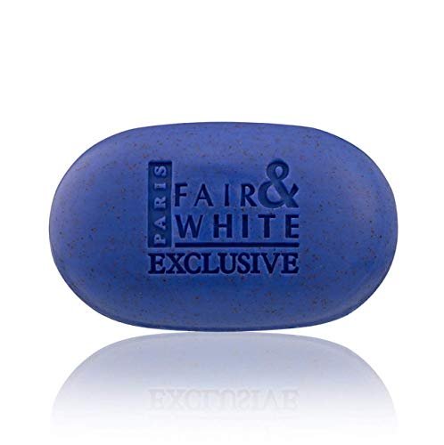 FAIR & WHITE Exclusive Exfoliating Soap 200g / 7oz - Moisturizing Bar Soap for Face and Body Avelisse