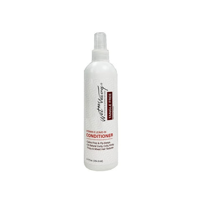 Wet N Wavy Vitamin E Leave-in Conditioner 12 oz – Moisturizing & Detangling Hair Treatment Avelisse