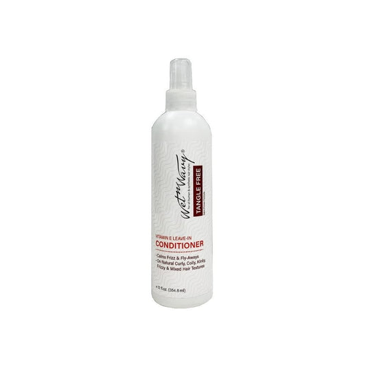 Wet N Wavy Vitamin E Leave-in Conditioner 12 oz – Moisturizing & Detangling Hair Treatment Avelisse
