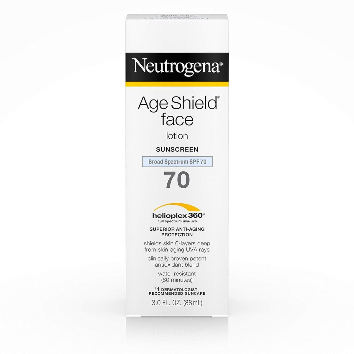 Neutrogena Age Shield Face Lotion Sunscreen Broad Spectrum SPF 70 - 3 fl. oz Avelisse