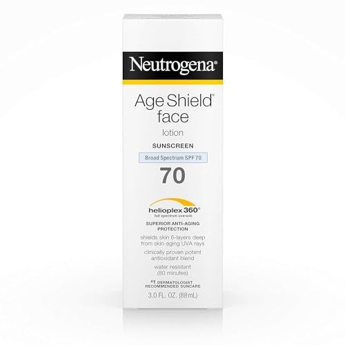 Neutrogena Age Shield Face Lotion Sunscreen Broad Spectrum SPF 70 - 3 fl. oz Avelisse