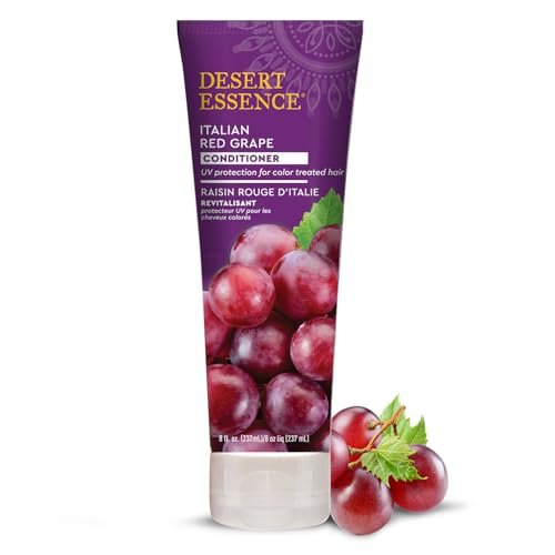Desert Essence Italian Red Grape Conditioner - Antioxidant-Rich with Resveratrol, Organic Sea Kelp & Nettle Extracts - 8 oz - görsel 2