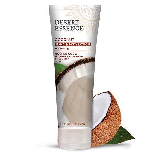 Desert Essence Organic Coconut Hand and Body Lotion - 8 fl oz | Moisturizing & Nourishing - görsel 3