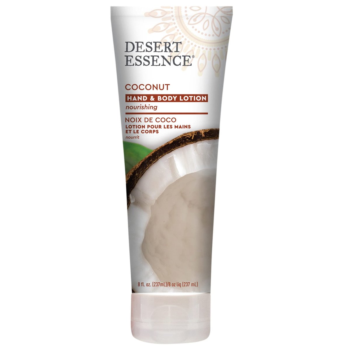 Desert Essence Organic Coconut Hand and Body Lotion - 8 fl oz | Moisturizing & Nourishing - görsel 2