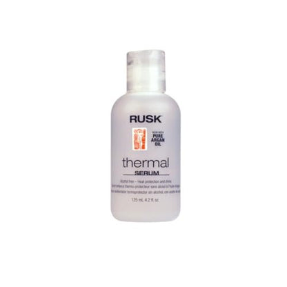 RUSK Thermal Serum - Heat Protectant Treatment for Frizz Control, Smoothing with Added Shine, Moisture & Cuticle Sealing - Lightweight Anti-Humidity Hair Serum (4 oz) Avelisse