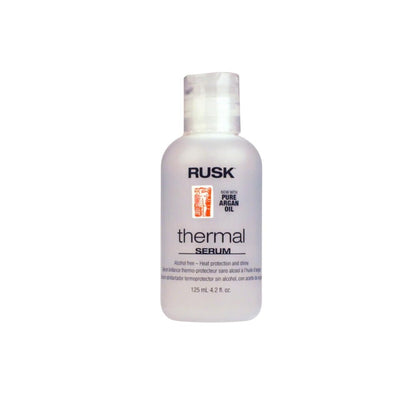 RUSK Thermal Serum - Heat Protectant Treatment for Frizz Control, Smoothing with Added Shine, Moisture & Cuticle Sealing - Lightweight Anti-Humidity Hair Serum (4 oz) Avelisse