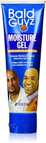 Bald Guyz Moisture Gel - 4 oz Hydrating Styling Gel for Smooth, Shiny Dome