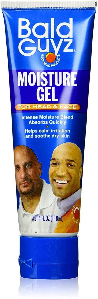 Bald Guyz Moisture Gel - 4 oz Hydrating Styling Gel for Smooth, Shiny Dome - görsel 1
