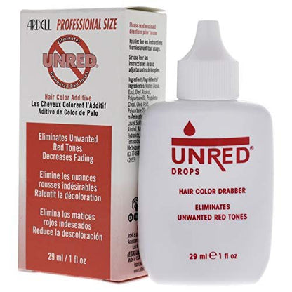 Ardell Unred Additive – Neutralizes Red Tones in Hair-Dye for Brassy Hairs, Hair Toner, Enhance Semi Permanent Hair Color for Women, 1 oz
