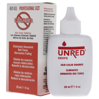 Ardell Unred Additive – Neutralizes Red Tones in Hair-Dye for Brassy Hairs, Hair Toner, Enhance Semi Permanent Hair Color for Women, 1 oz