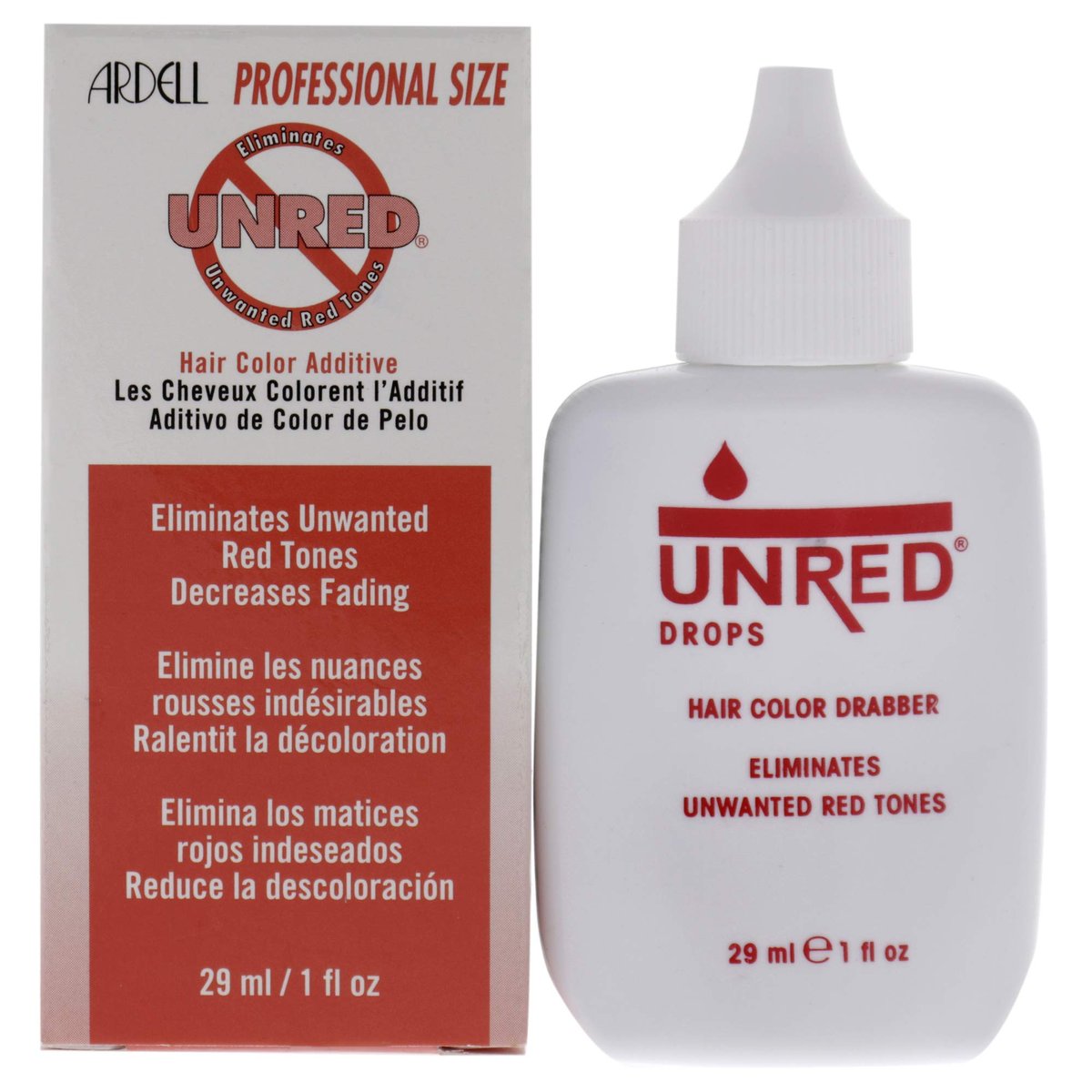 Ardell Unred Additive – Neutralizes Red Tones in Hair-Dye for Brassy Hairs, Hair Toner, Enhance Semi Permanent Hair Color for Women, 1 oz - görsel 2