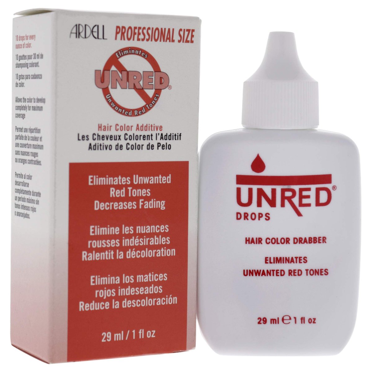 Ardell Unred Additive – Neutralizes Red Tones in Hair-Dye for Brassy Hairs, Hair Toner, Enhance Semi Permanent Hair Color for Women, 1 oz - görsel 6