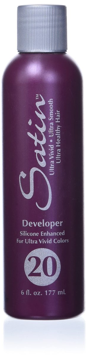 Satin Smooth 20 Volume Developer - 6 fl oz | – Professional Grade: Formulated for reliable performance with all – Image 1