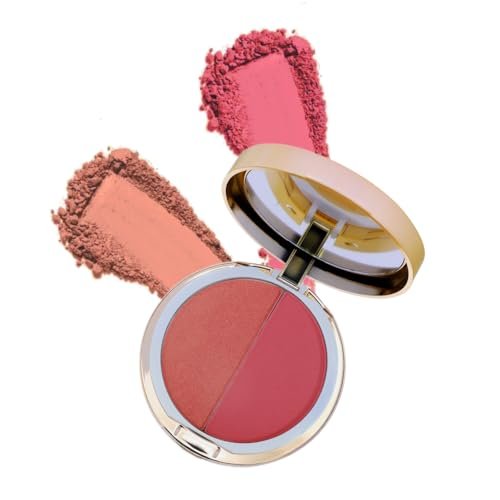Emani Blush & Bronzer - Natural Mineral Pressed Bronzer for Face - Radiant Skin Blush for Sun Kissed Glow (Malibu) - görsel 4
