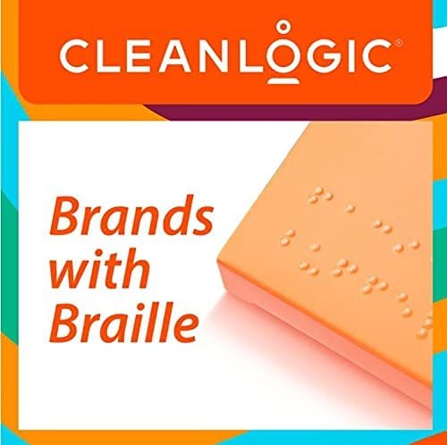 Cleanlogic Large Exfoliating Body Scrubber – Gentle Exfoliation for Smooth Skin, 1 Count (Green) - görsel 11