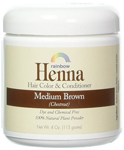 Rainbow Research Henna Hair Color and Conditioner, Persian Brown Chestnut, 4 oz - görsel 1