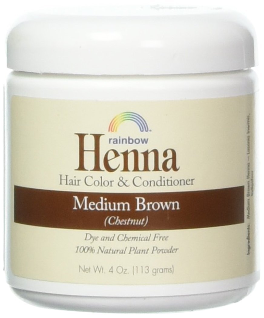 Rainbow Research Henna Hair Color and Conditioner, Persian Brown Chestnut, 4 oz - görsel 2
