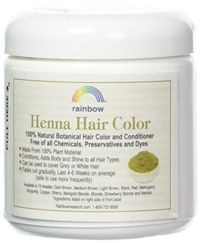Rainbow Research Henna Hair Color and Conditioner, Persian Brown Chestnut, 4 oz - görsel 3