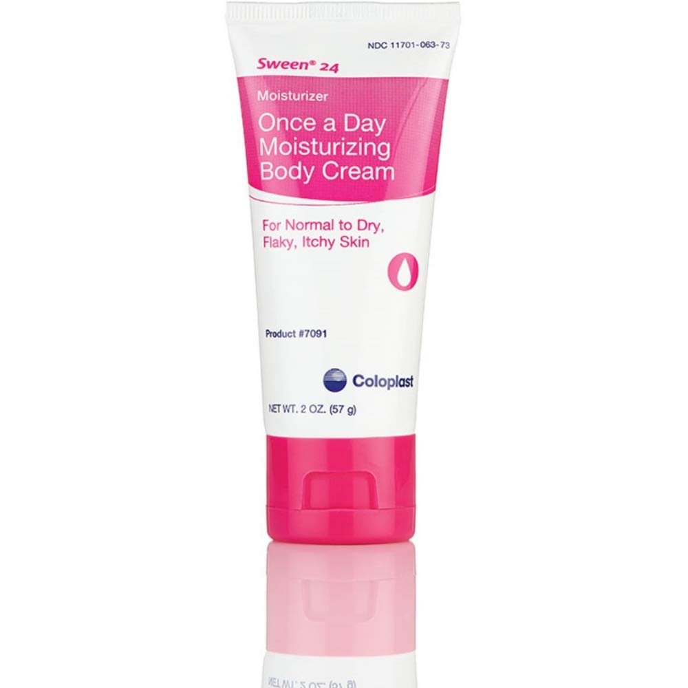 Sween 24 Unscented Hand and Body Moisturizer Cream - 2 oz Tube | Coloplast - görsel 1