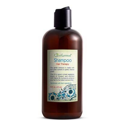 Just Nutritive Hair Loss Shampoo for Thinning Hair - Saw Palmetto, Nettle Root, Rosemary Oil - Scalp Stimulating, Sulfate Free for Men and Women - 16 oz Avelisse