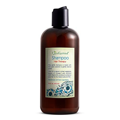 Just Nutritive Hair Loss Shampoo for Thinning Hair - Saw Palmetto, Nettle Root, Rosemary Oil - Scalp Stimulating, Sulfate Free for Men and Women - 16 oz Avelisse