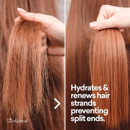 Just Nutritive Hair Loss Shampoo for Thinning Hair - Saw Palmetto, Nettle Root, Rosemary Oil - Scalp Stimulating, Sulfate Free for Men and Women - 16 oz Avelisse