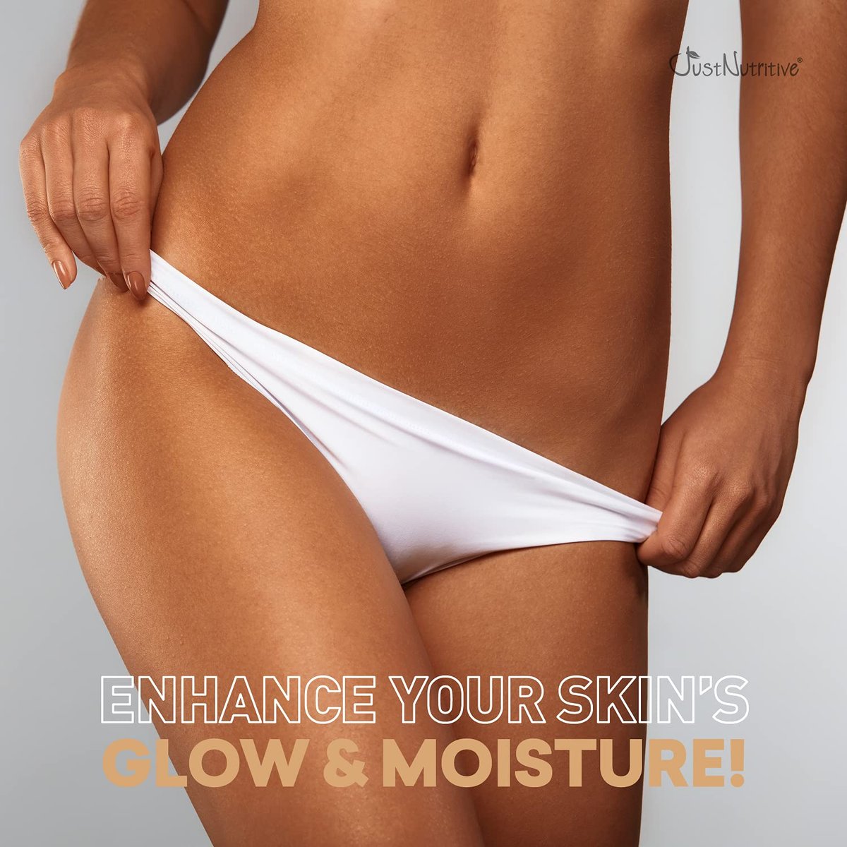 Just Nutritive Tanning Accelerator Body Oil – Natural Tan Enhancer with Hazelnut, Avocado, Walnut & Vitamin E, Deep Moisture, No Fillers, No Water, Made in USA, 8 oz Avelisse