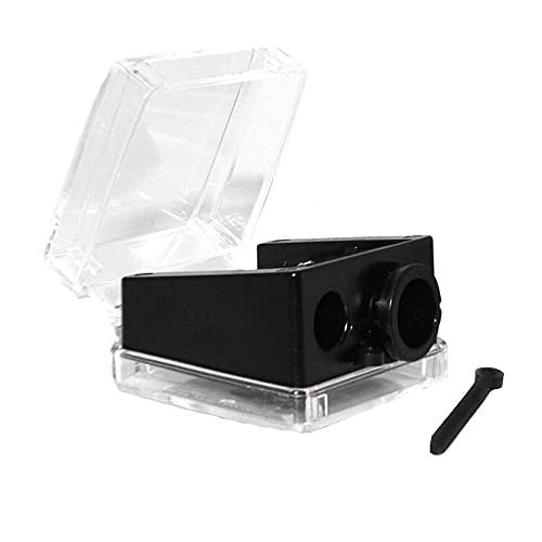 Palladio Double Barrel 3 in 1 Cosmetic Pencil Sharpener with Cover, Stainless Steel Blade, Size Adjuster - Essential for Lip Liner, Eyeliner, Brow Pencils - görsel 17