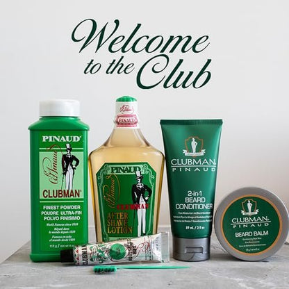 Clubman Pinaud Eau de Portugal Hair Tonic for Men – Scalp Stimulator for Light Color Thinning Hairs, Removes Loose Dandruff & Promotes Healthy Shine, 12.5 fl oz Avelisse