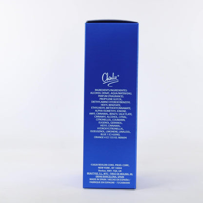 Revlon Charlie Blue Natural Spray 100 ml - Light, Fresh Fragrance for Everyday Wear Avelisse