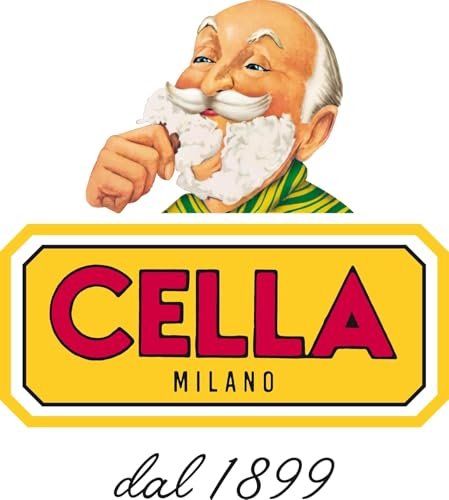 Cella Milano Classic Italian Almond Shaving Cream – Premium Tallow-Based Wet Shave Soap for Men, Rich Moisturizing Lather, 5.2 oz (150g) Avelisse
