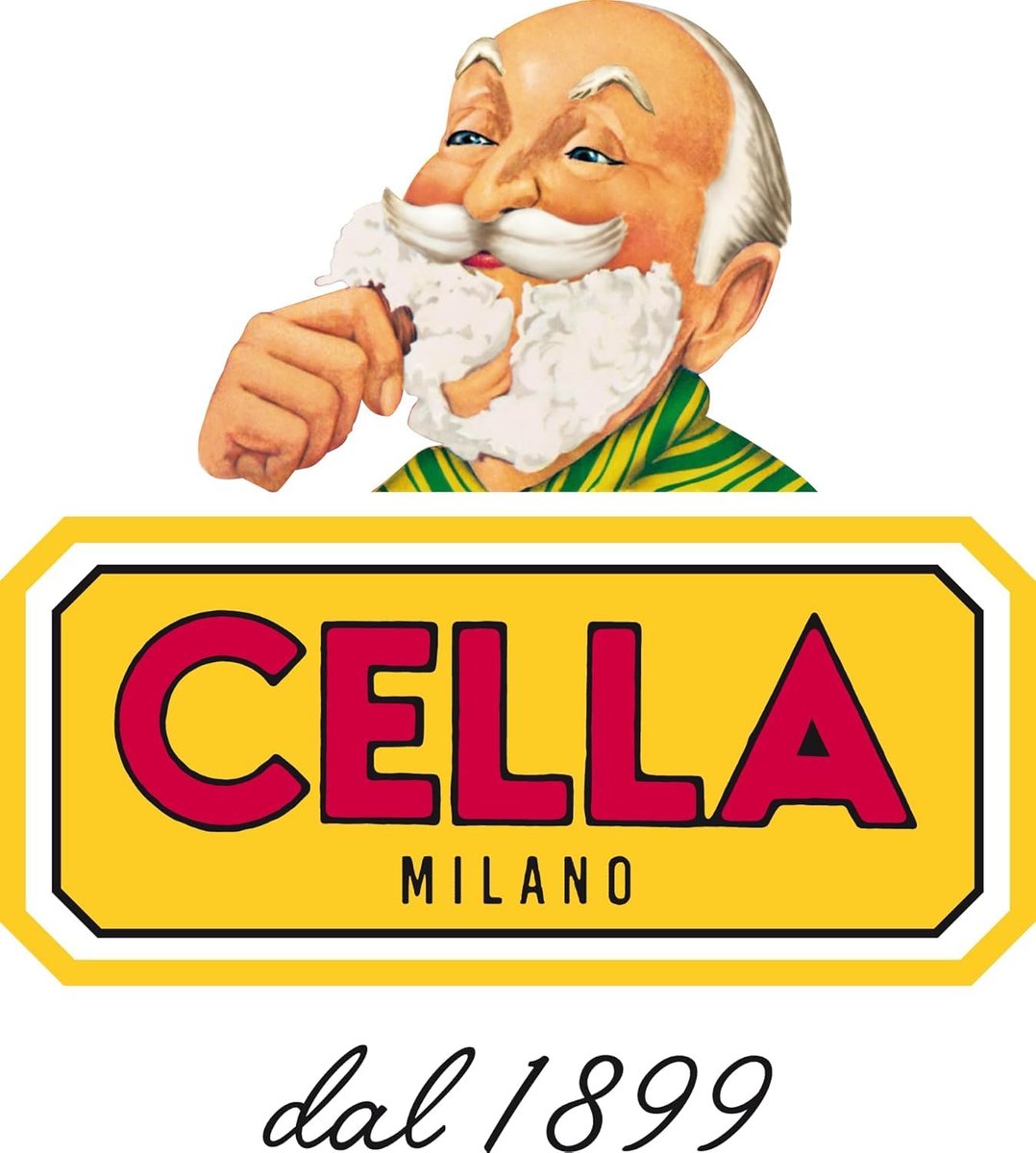 Cella Milano Classic Italian Almond Shaving Cream – Premium Tallow-Based Wet Shave Soap for Men, Rich Moisturizing Lather, 5.2 oz (150g) Avelisse