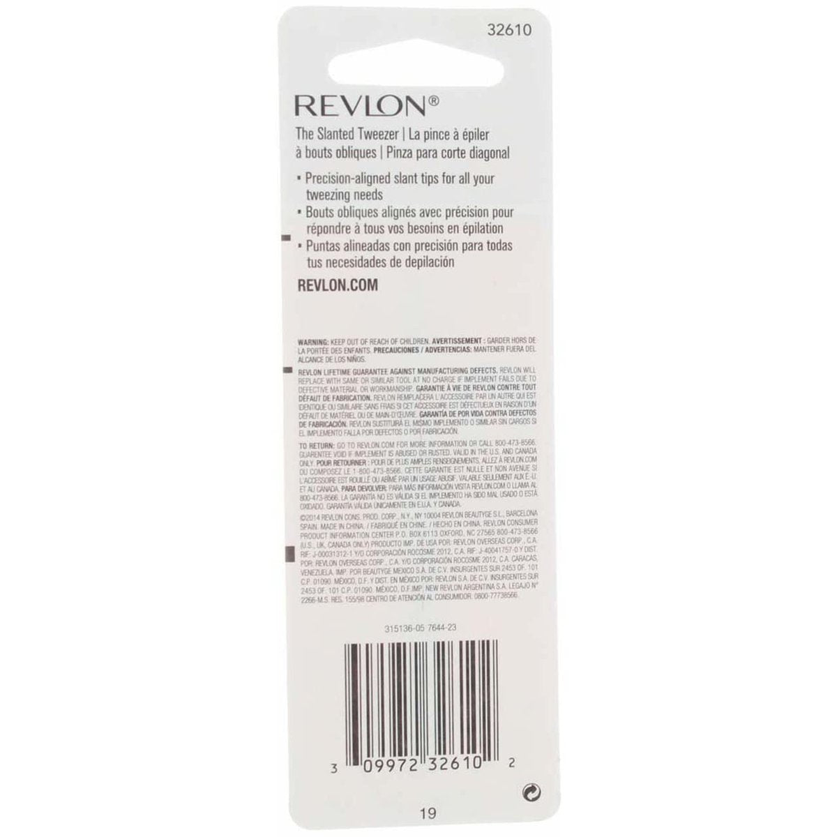 Revlon Stainless Steel Accurate Tweezing - 2-Pack - görsel 6