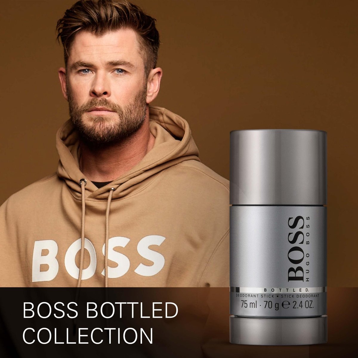 Hugo Boss Boss Bottled Deodorant Stick for Men – 2.4 oz – Fresh Woody Scent with Apple, Cardamom & Vetiver - görsel 13