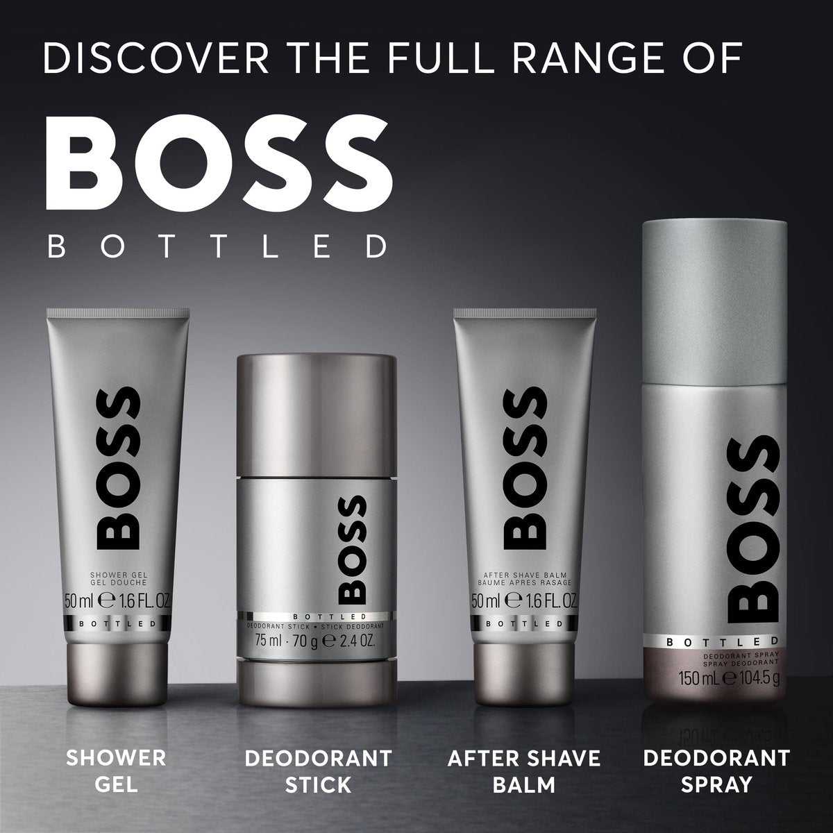 Hugo Boss Boss Bottled Deodorant Stick for Men – 2.4 oz – Fresh Woody Scent with Apple, Cardamom & Vetiver - görsel 11
