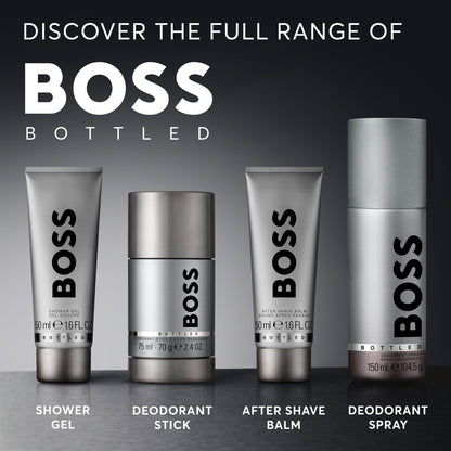 Hugo Boss Boss Bottled Deodorant Stick for Men – 2.4 oz – Fresh Woody Scent with Apple, Cardamom & Vetiver