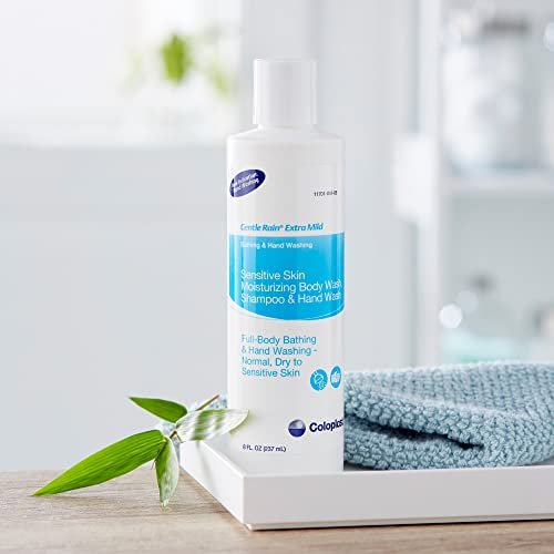 Coloplast Gentle Rain Extra Mild Shampoo & Skin Cleanser, 8 oz – pH-Balanced, Fragrance-Free - görsel 6