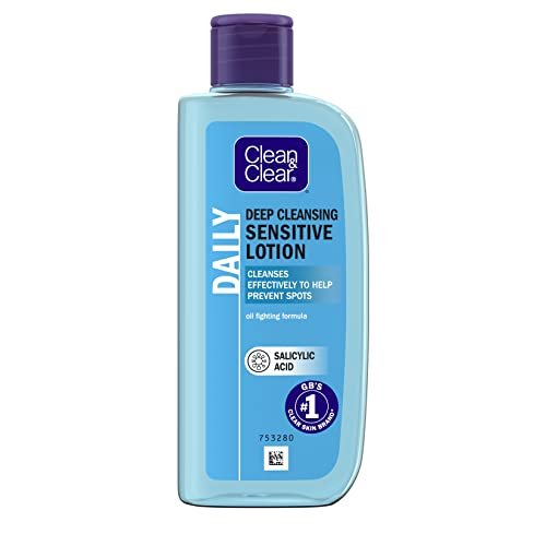 Clean & Clear Deep Cleansing Lotion for Sensitive Skin, 200ml Avelisse
