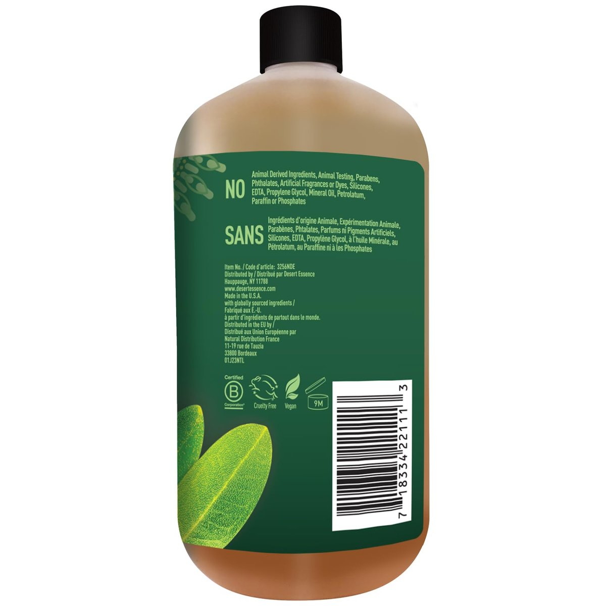 Desert Essence Tea Tree Face Wash 32 fl oz - Gentle Castile Facial Cleanser with Natural Tea Tree Oil for Daily Use, Sensitive & Oily Skin - Vegan & Cruelty-Free - görsel 15