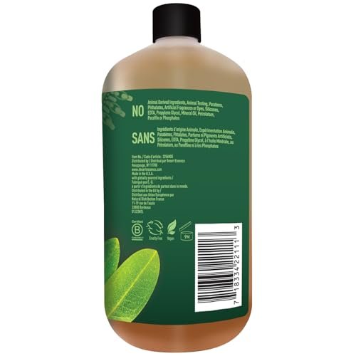 Desert Essence Tea Tree Face Wash 32 fl oz - Gentle Castile Facial Cleanser with Natural Tea Tree Oil for Daily Use, Sensitive & Oily Skin - Vegan & Cruelty-Free - görsel 16