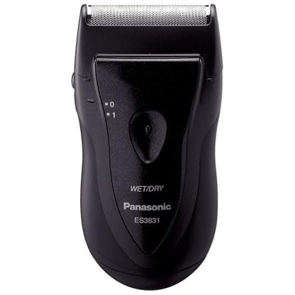 Panasonic Electric Razor for Men, Cordless Wet Dry Lightweight Shaver with Ergonomic Grip, ES3831K, Black Avelisse