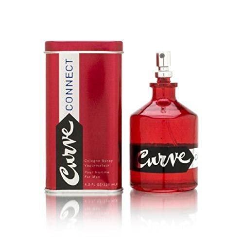 Curve Connect Men's Cologne Spray 4.2 Fl Oz - Versatile Day or Night Fragrance Avelisse