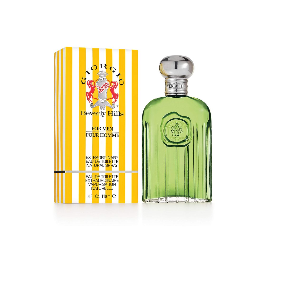 Giorgio Beverly Hills Extraordinary Eau De Toilette Spray for Men, 4.0 oz (118 ml) Avelisse