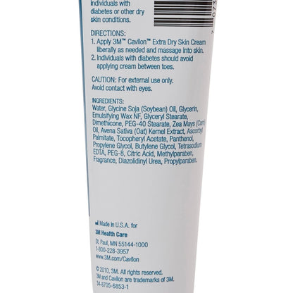 Cavilon 3M Cream for Extra Dry Skin, Scented, with Glycerin & Dimethicone, 1 oz